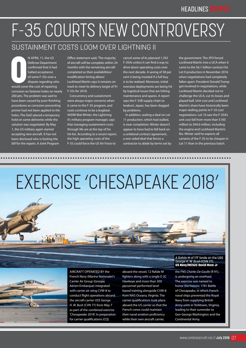 Combat Aircraft 2018-07